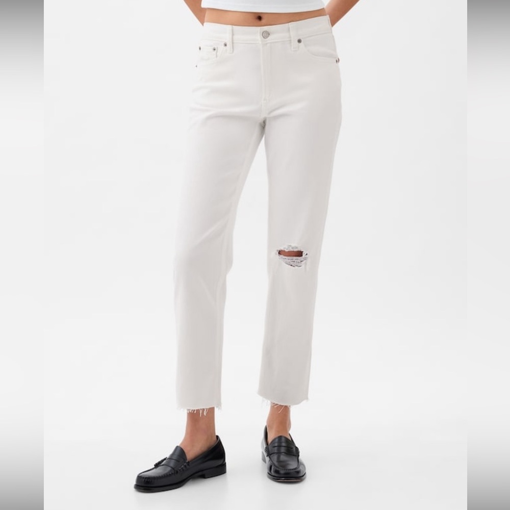 GAP High Rise Cheeky Straight Jeans